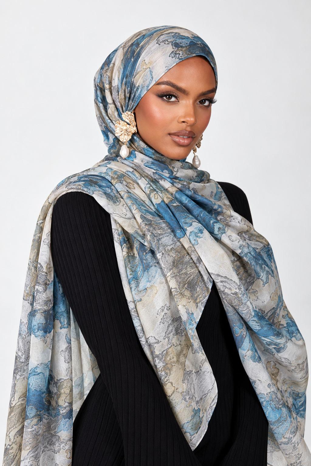 Maré — Printed Chiffon Hijab
