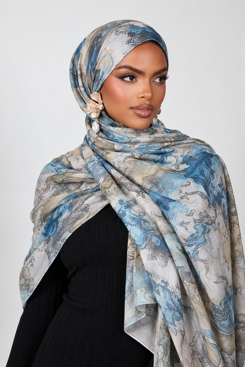 Maré — Printed Chiffon Hijab