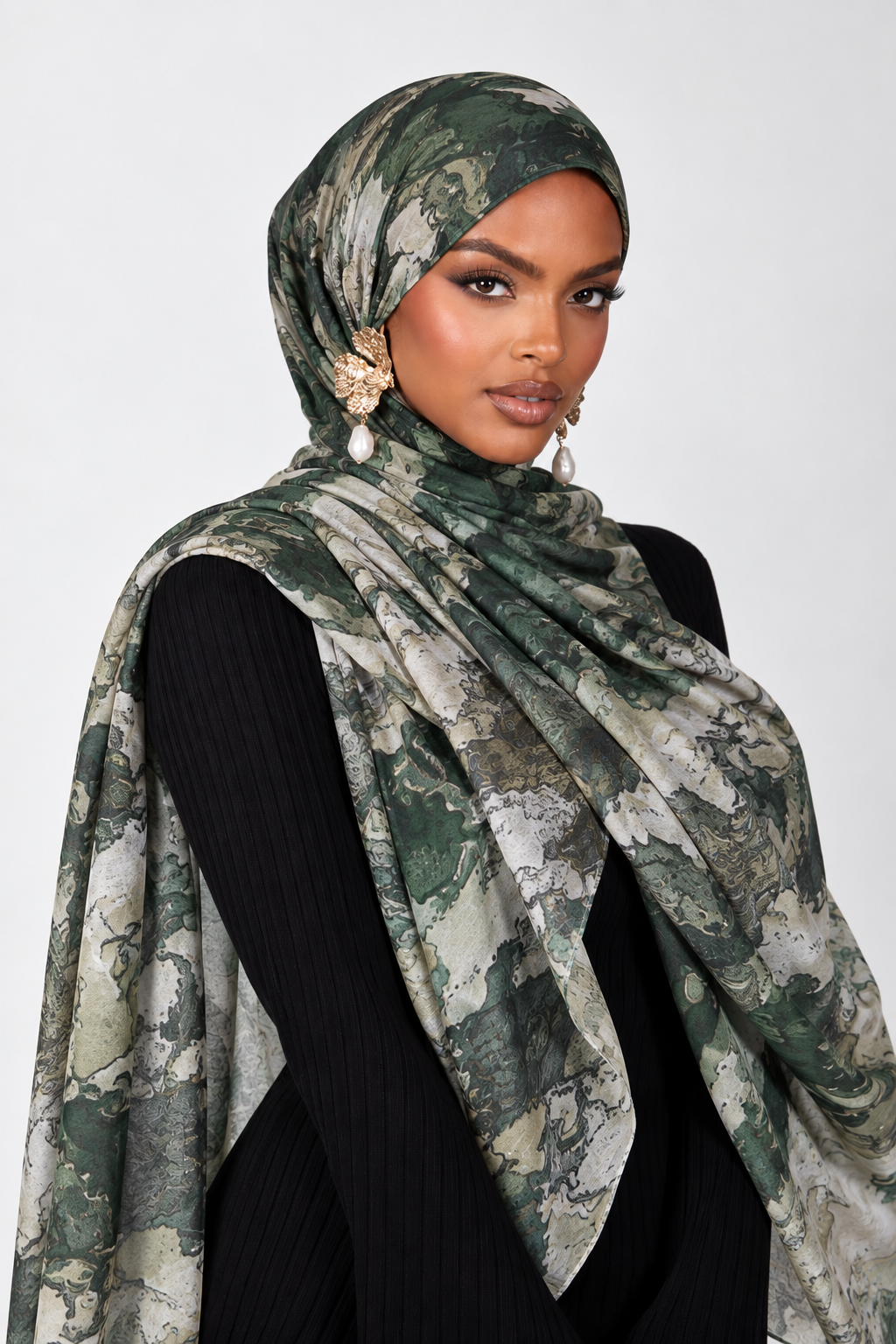 Maré — Printed Chiffon Hijab