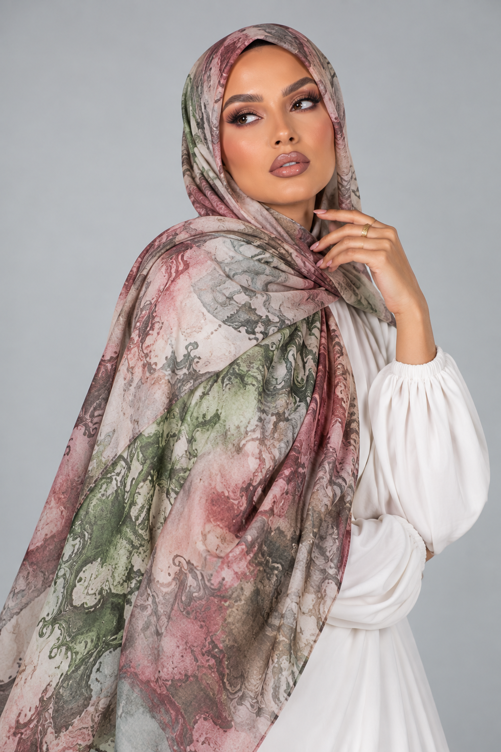 Maré — Printed Chiffon Hijab