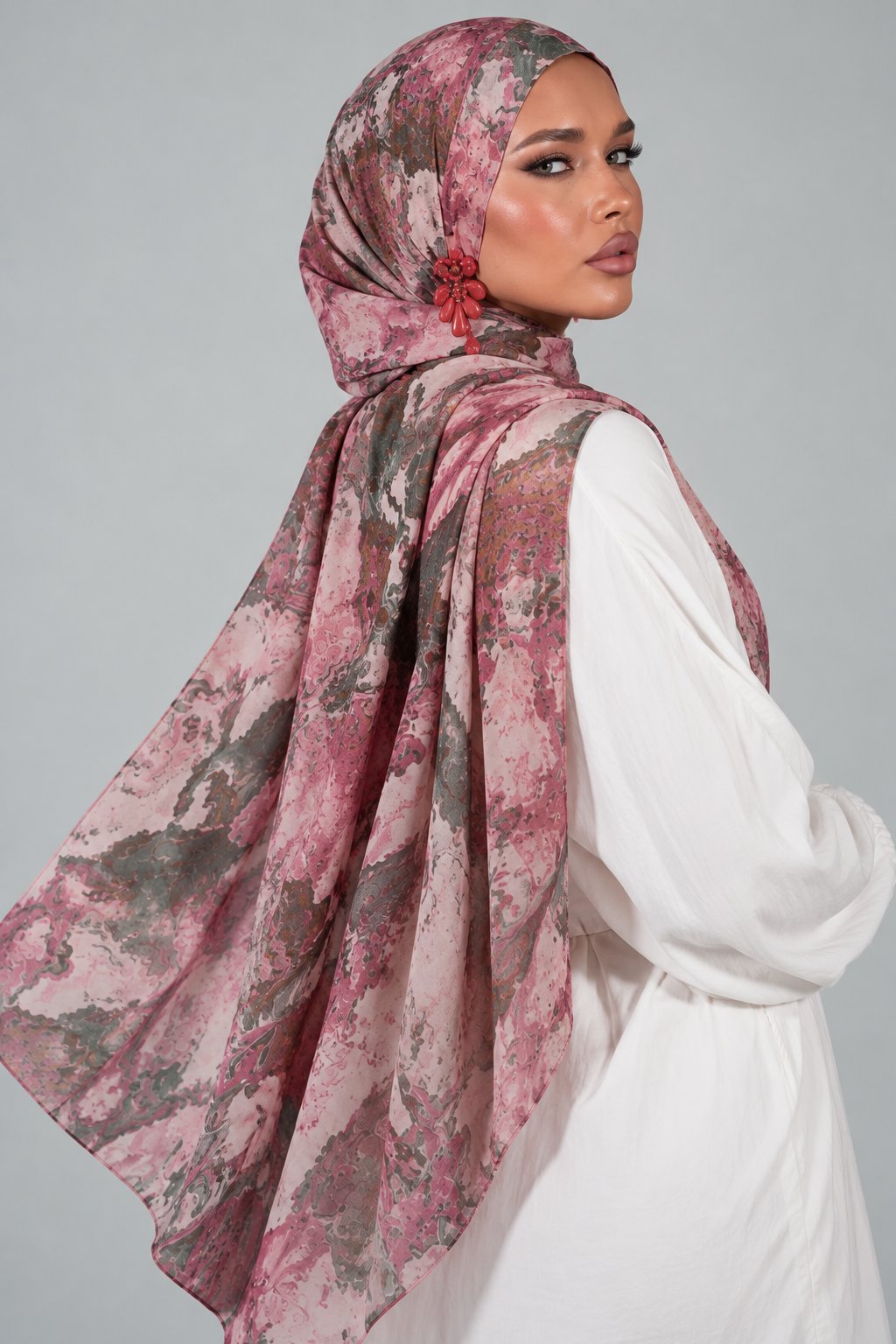 Maré — Printed Chiffon Hijab